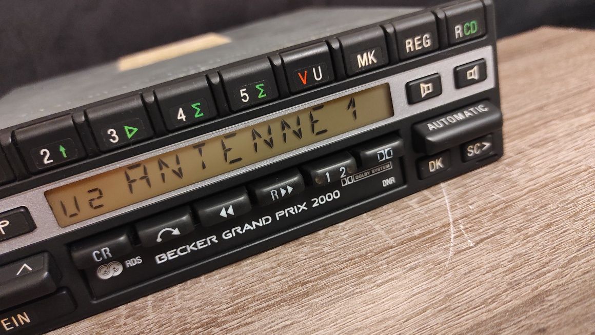 Radio Becker Grand Prix 2000 MERCEDES R107 W126 W201 R129 W140 W124 W1
