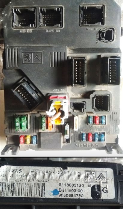 Блок BSI BSM Peugeot Partner (2002) Citroen