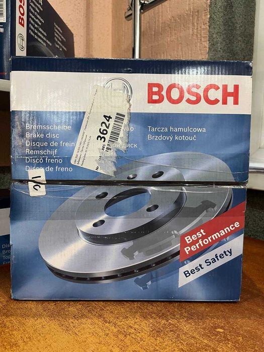 Диск гальмівний передн 2 ШТ  BOSCH