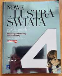 Podręcznik Lustra świata 4 - polski - zakres podstawowy i rozszerzony