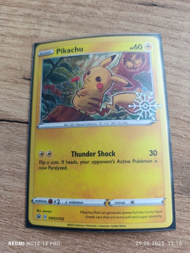 Pikachu Promo - 2022 - Karty Pokemon