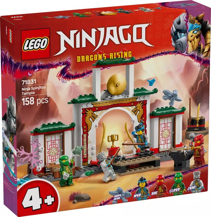LEGO Ninjago Świątynia Spinjitzu ninja 71831. LEGO