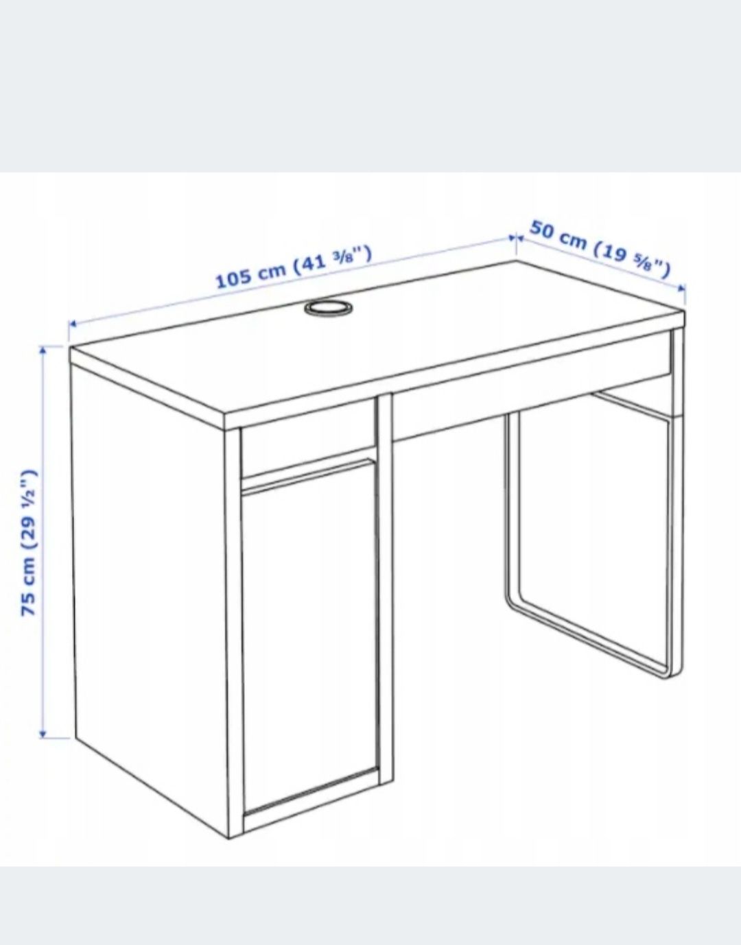 Biurko micke ikea rezerwacja