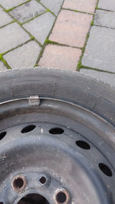 Opony zimowe + felgi 155/65 R13