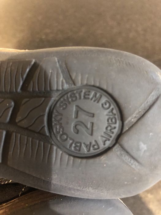 Botas Pablosky tamanho 27