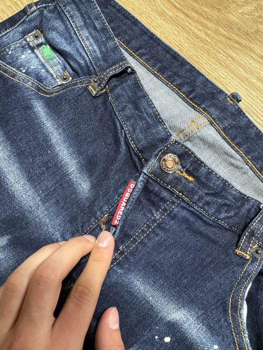 Штани dsquared2 paint patch work