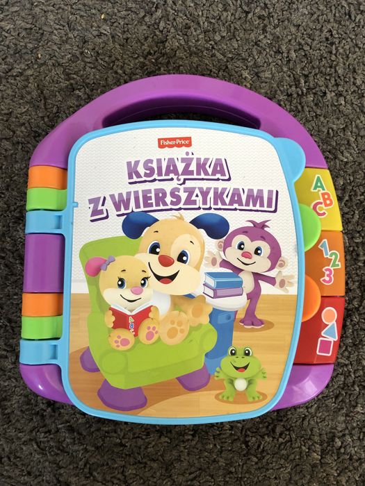 Fisher price książeczka z wierszykami