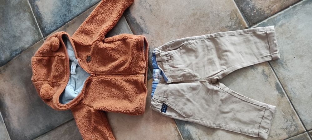 Bluza ciepła+ spodnie r. 62 dla chłopca