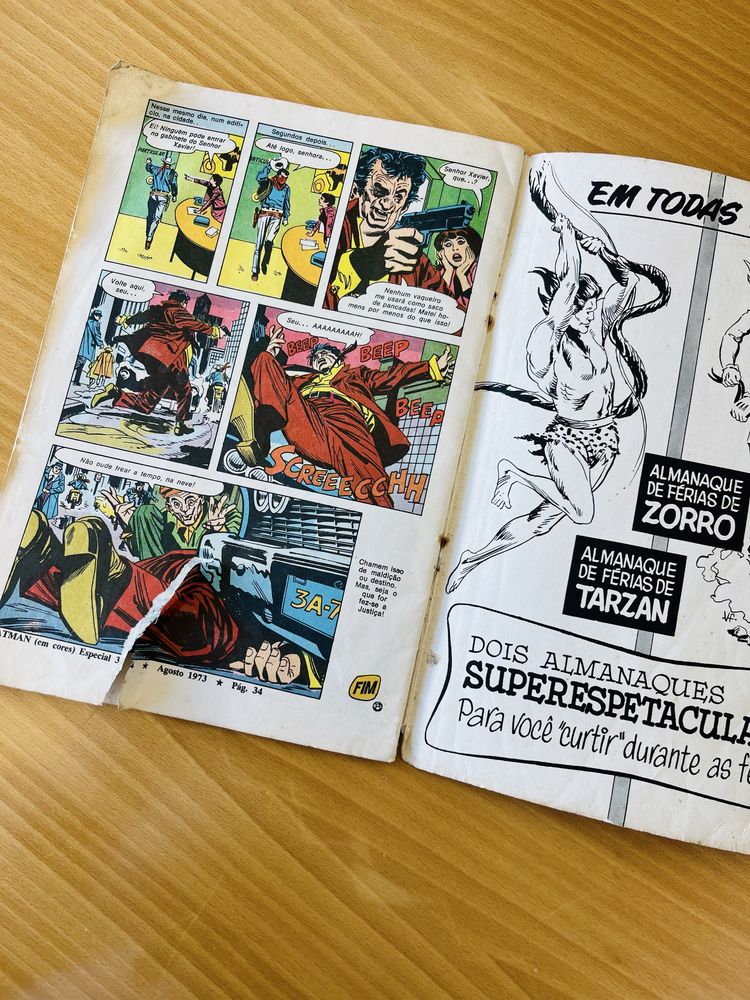 Batman Edição Especial Em Cores Nº34 Ago 1973 Ebal