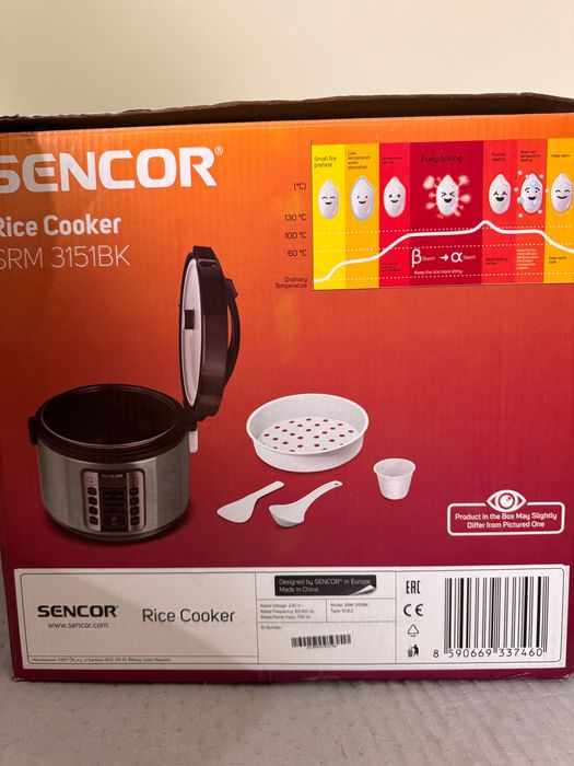 Multicooker/Ryżowar//garnek do gotowania ryżu SENCOR SRM3151BK