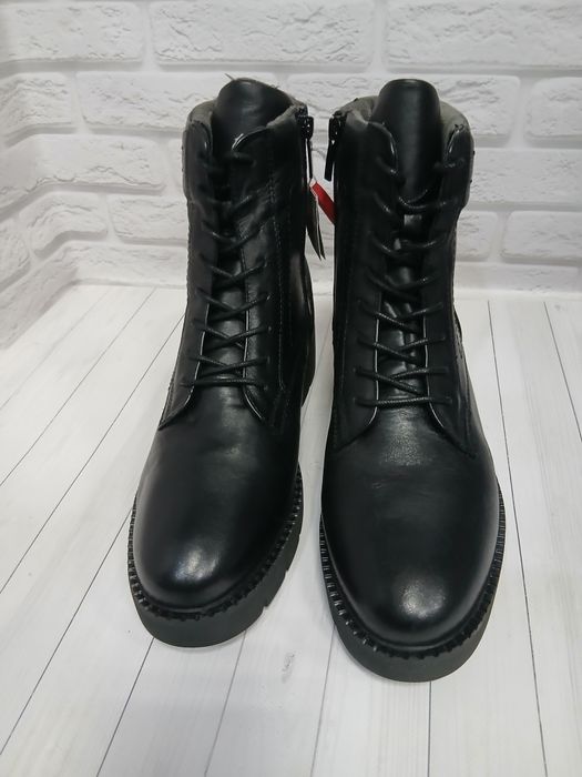 Чоловічі шкіряні зимові черевики Tamaris