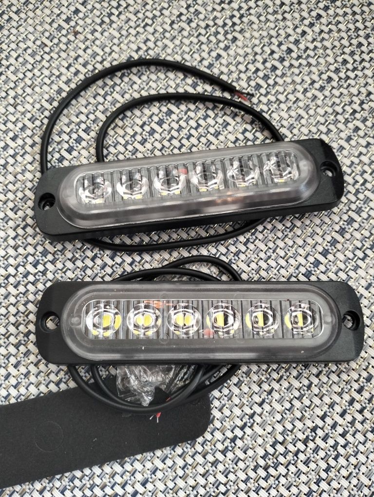 Світлодіодна  6LED фара 12-24В для авто