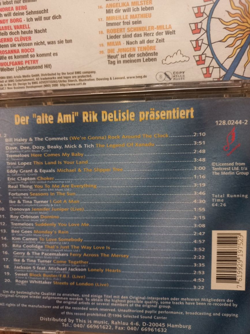 Płyty cd  skladanki