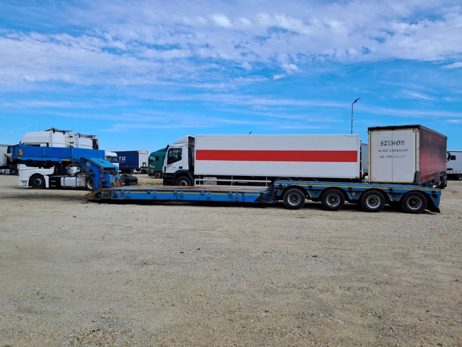 FAYMONVILLE STBZ-4VA Tiefbett niskopodwozie DMC 80 ton