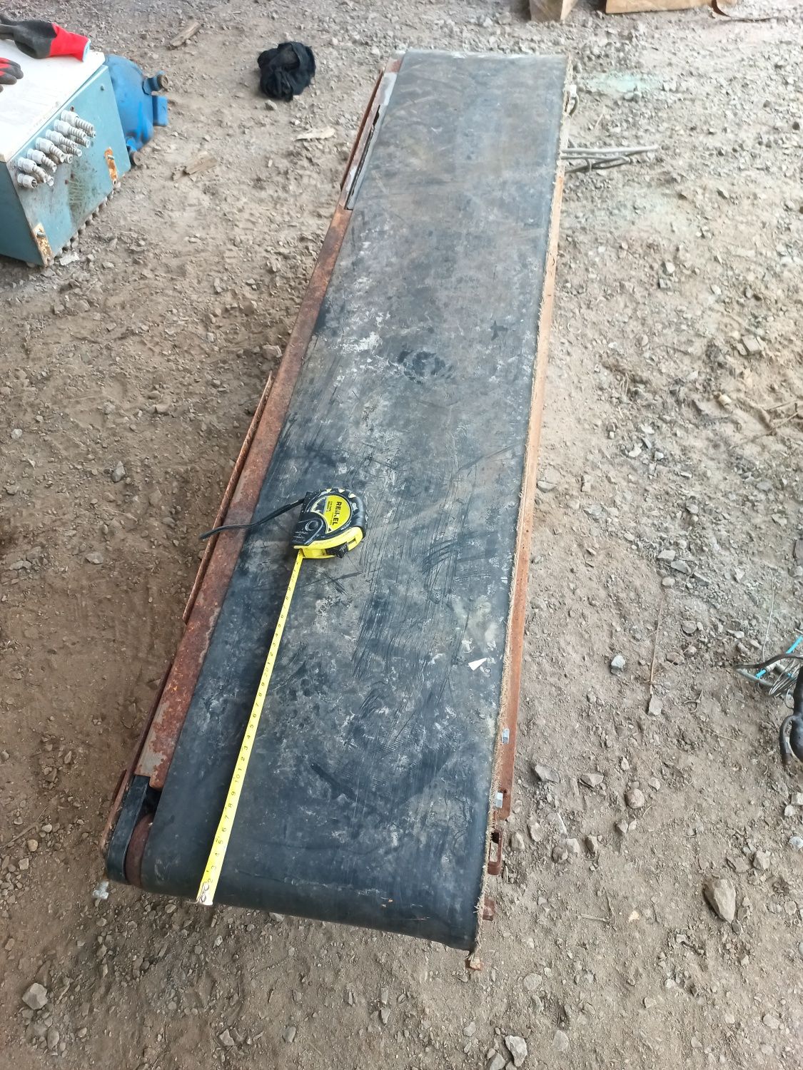 taśmociąg przenośnik taśmowy 140cm  sortownik