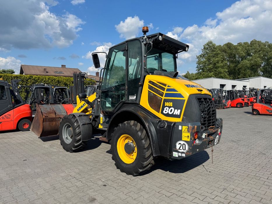 Komatsu WA 80 M - 8 rok 2020 ładowarka Klima jcb manitou merlo kramer cat  Komatsu WA80M - 8  2020r klima ladowarka jcb manitou merlo kramer cat