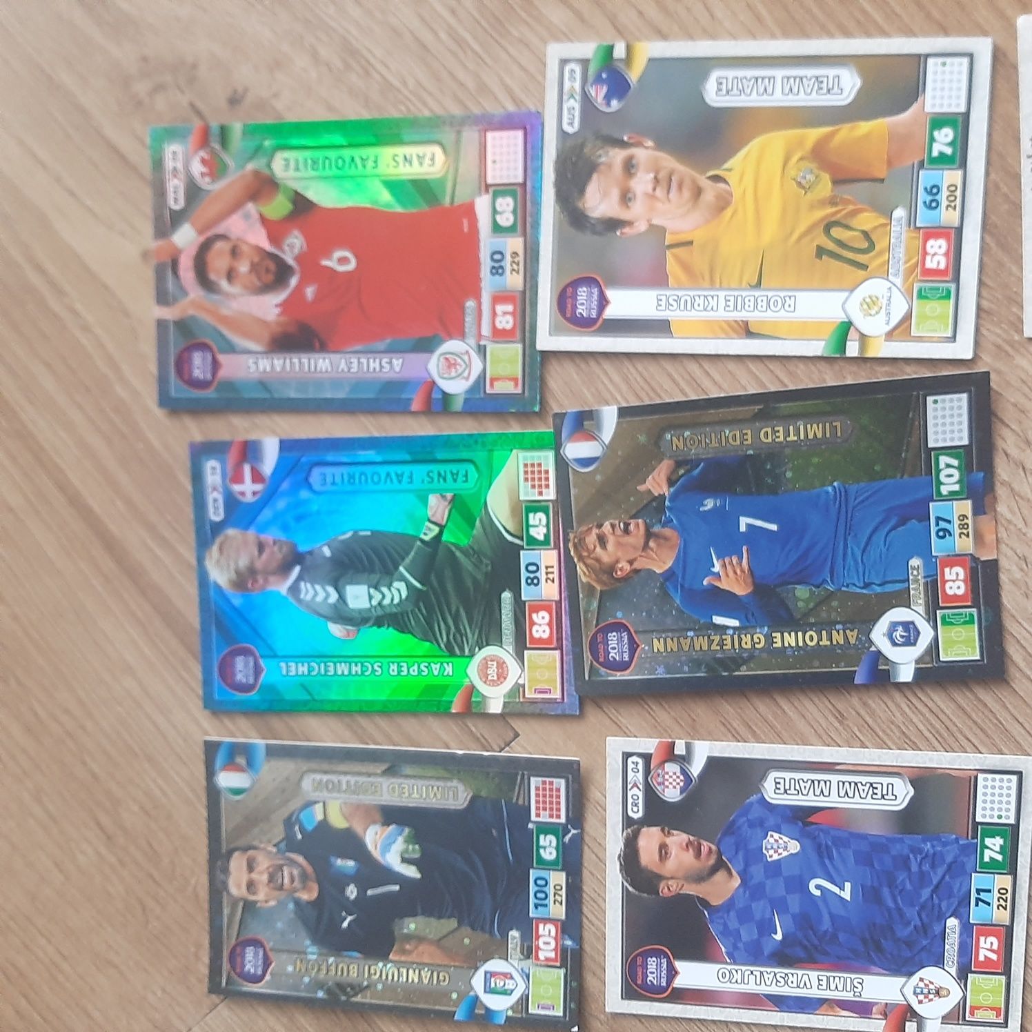 Karty Panini Fifa 2018