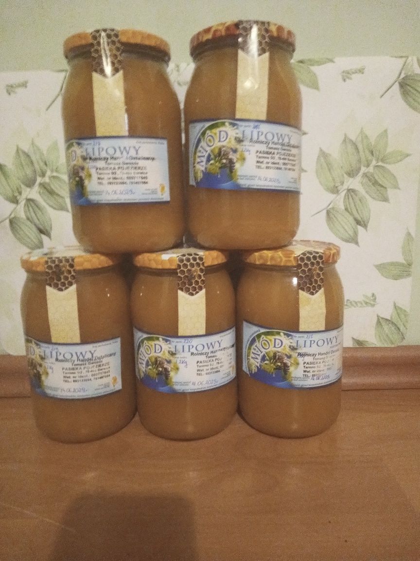 Sprzedaż miodów 5 sztuk jeżeli nie można kupić przez olx proszę pisać.