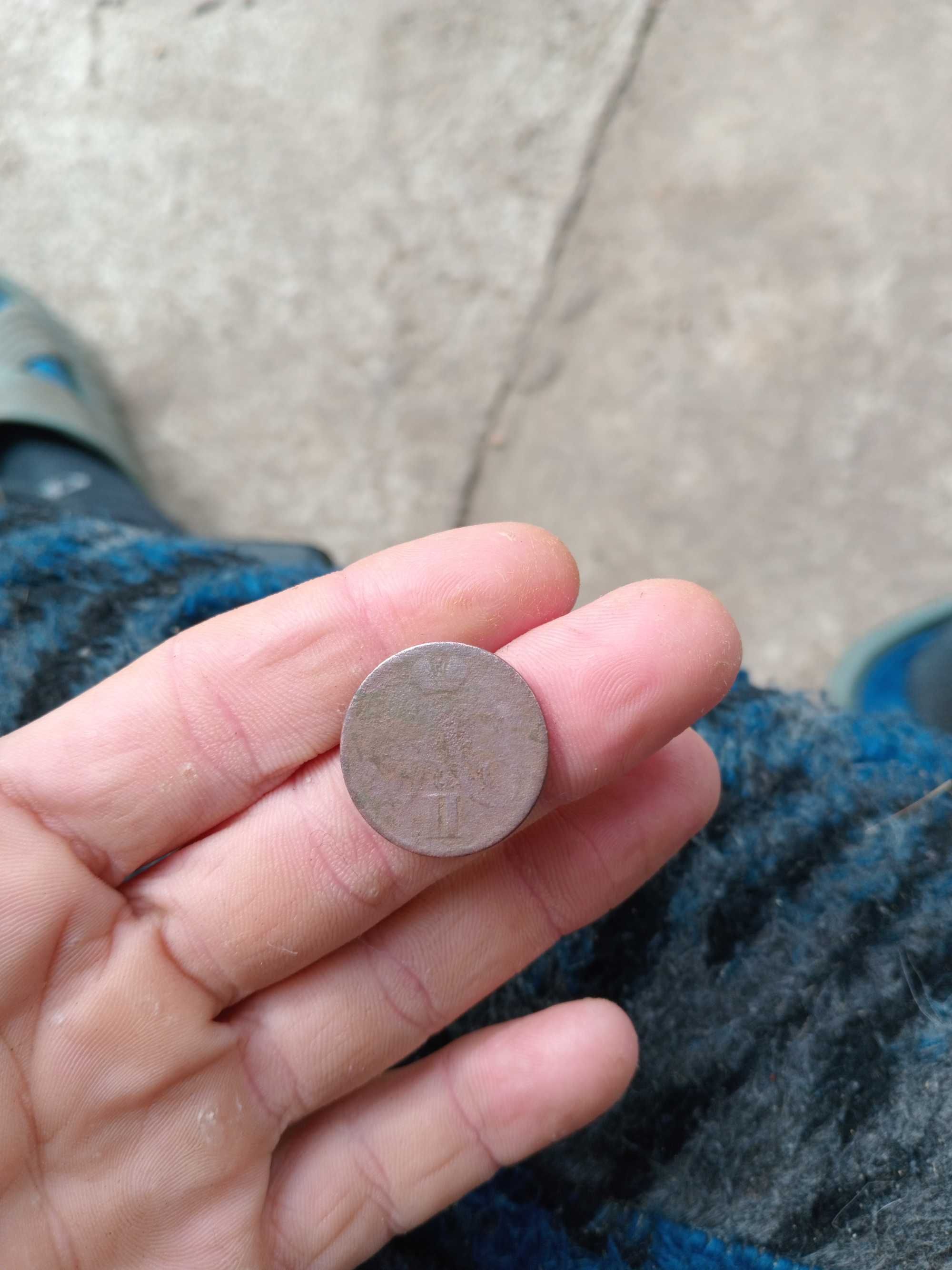Старовина монета 1855р 1 копійка