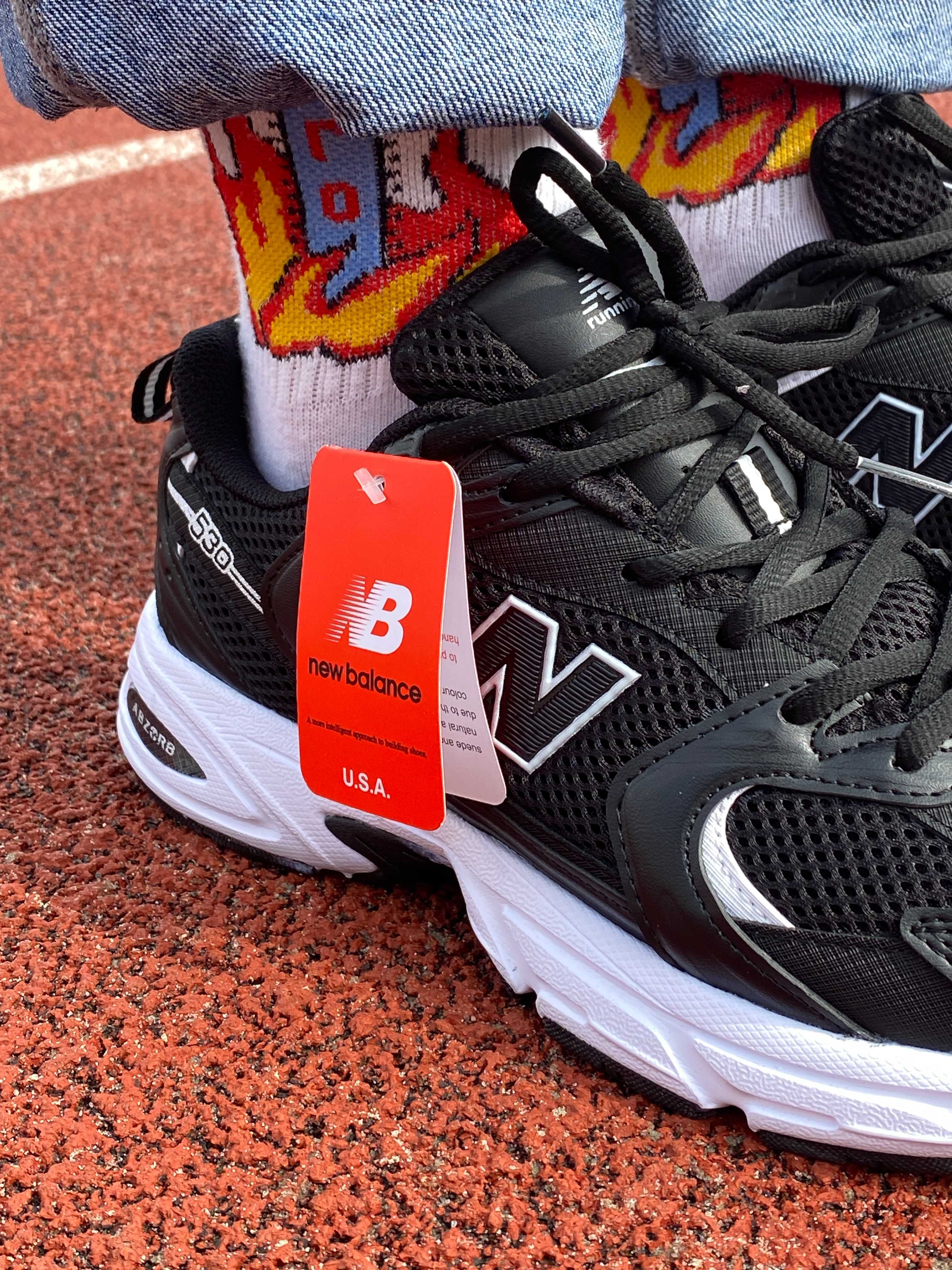 Кросівки / Кроссовки New Balance 530 Black White