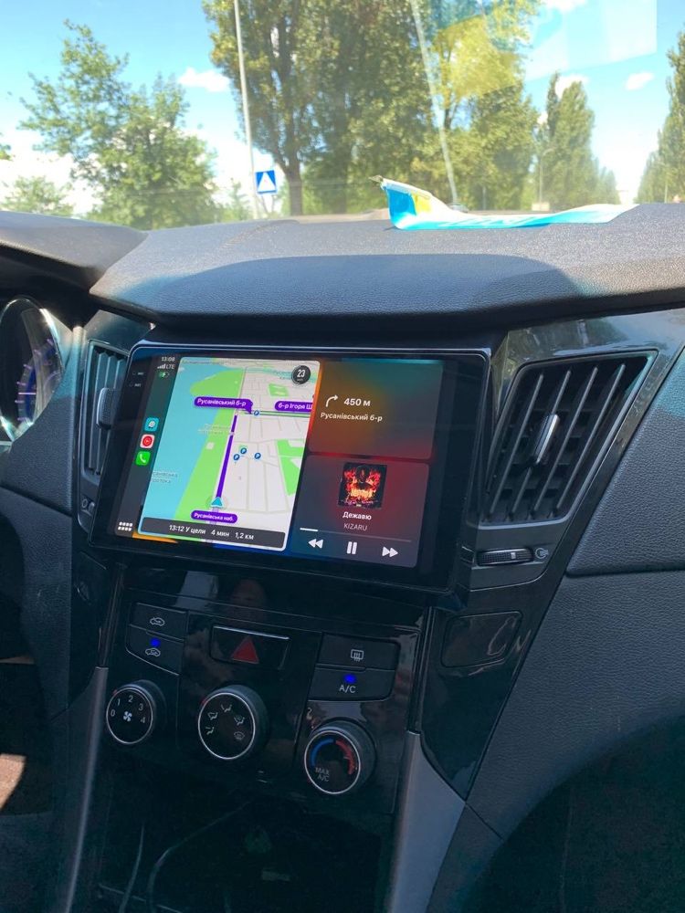 Hyundai sonata YF Магнитола 4/64Gb CarPlay LTE Качество премиум