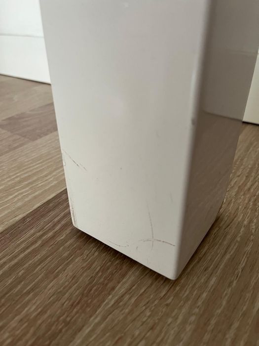 Stół do jadalni  rozkładany biały 140x80x75