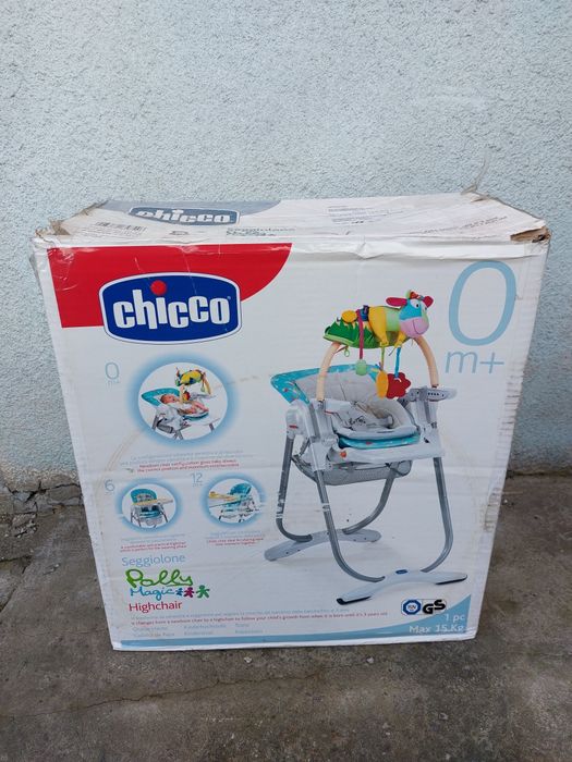 Krzesełko Chicco Polly Magic do karmienia 3w1