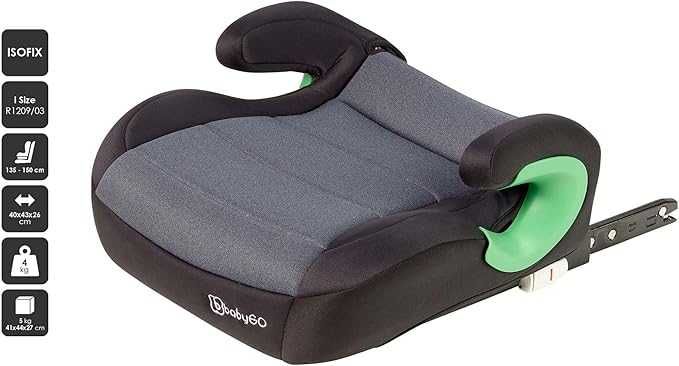 Автокрісло бустер BabyGo bursa lll Isofix 15-36 кг