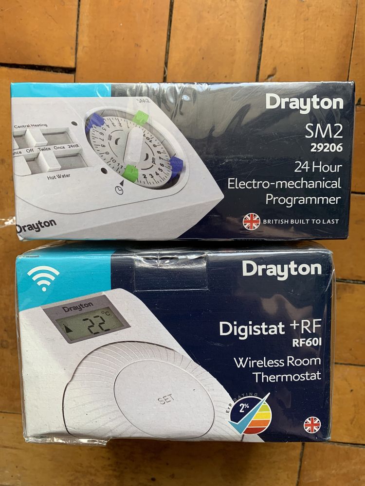 Программатор Drayton SM2 29206, Термостат Digistat+RF60I