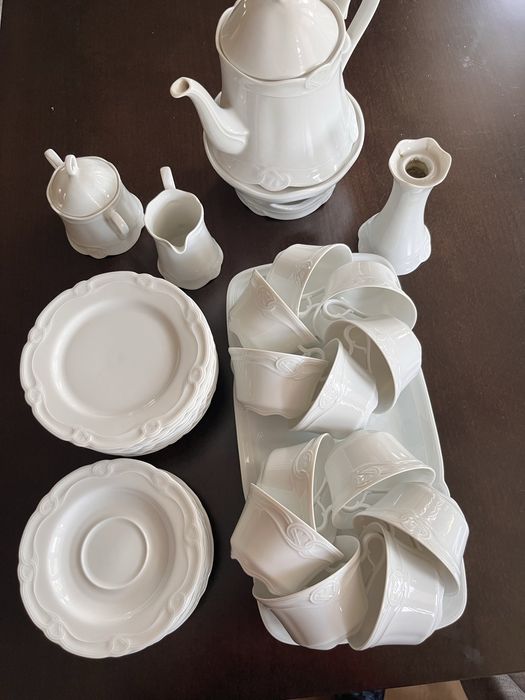 Porcelanowy zestaw kawowy Konigl.pr.Tettau