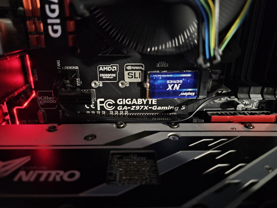 Komputer stacjonarny,gamingowy i5 4690k 16 GB pamięci,dysk 128 GB Rade