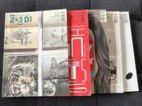 Magazyn  2+3D Gazeta Kwartalnik Projektowy Grafika Design nr 57-61