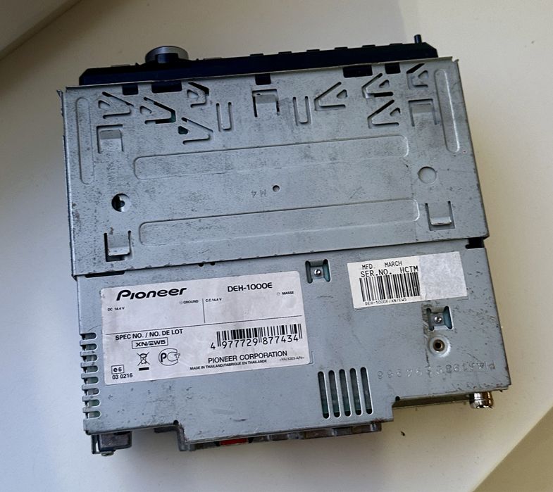 Radio samochodowe pioneer deh 1000e