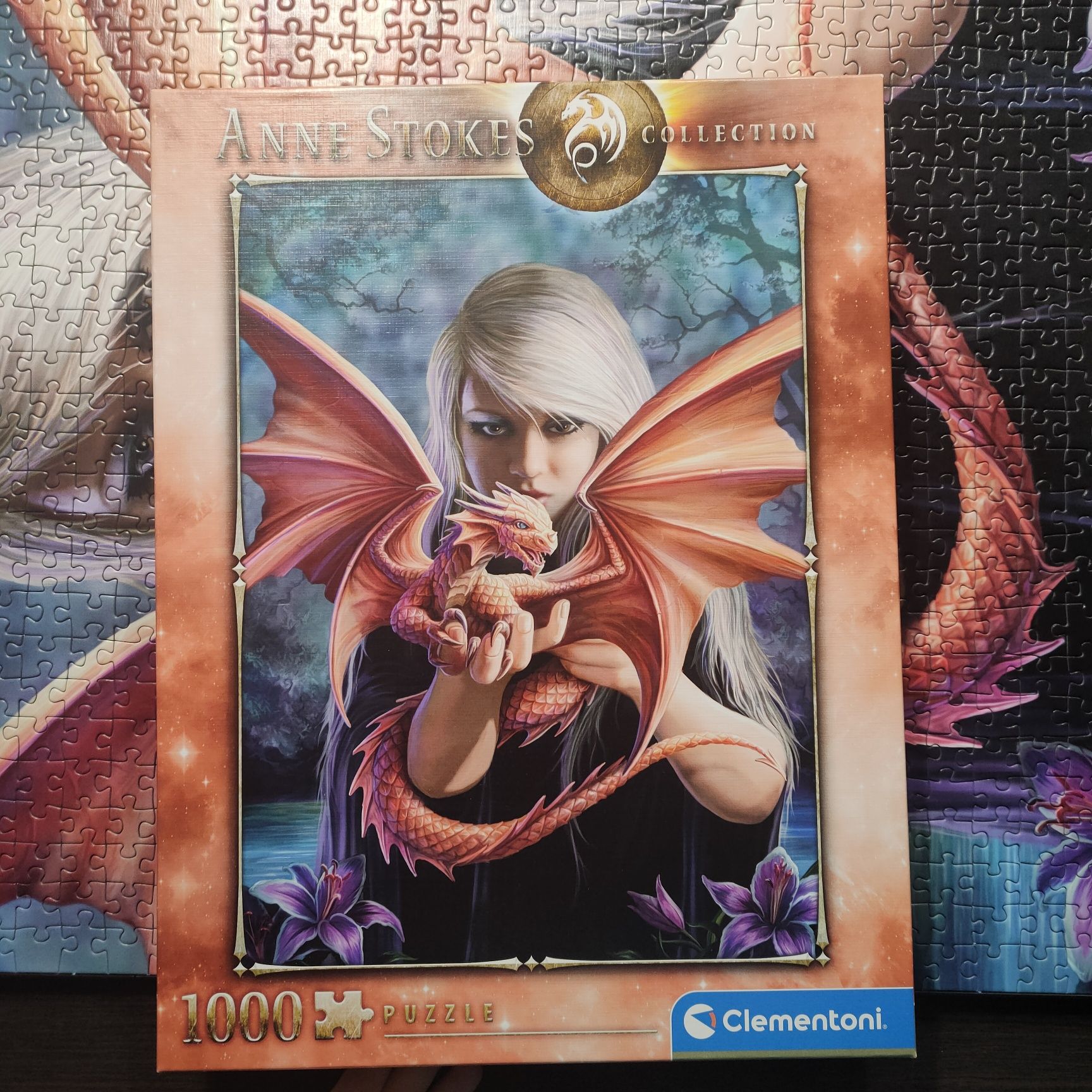 Puzzle clementoni 1000 elementów Anne Stokes  collection