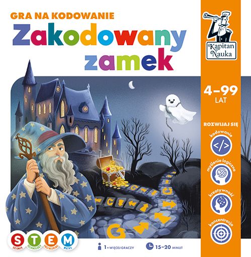 Gra Edukacyjna "Zakodowany Zamek" Dla Dzieci 4-10 Lat + Nauka Podstaw