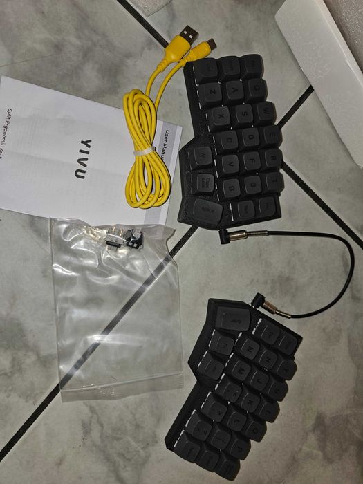 Klawiatura ortoliniowa split ergo YIVU Corne V4