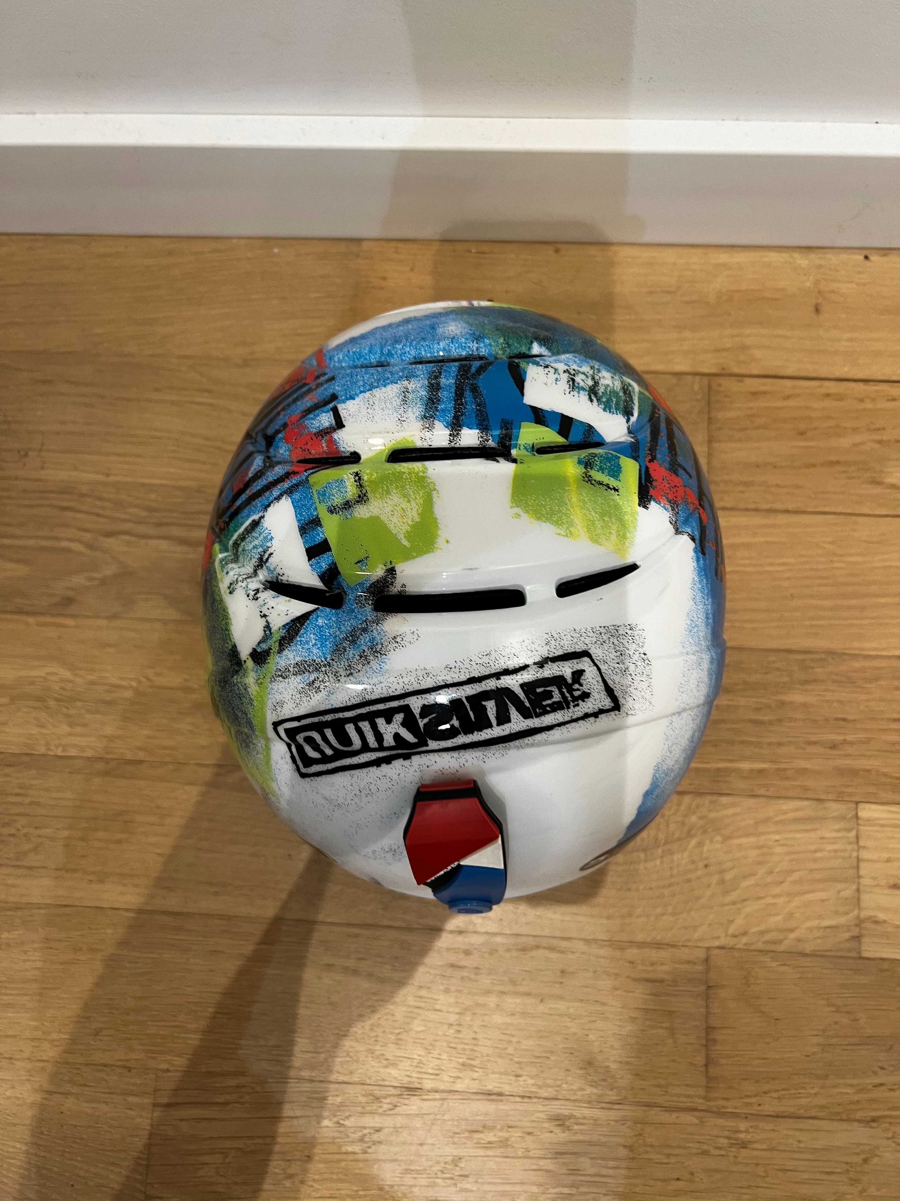 Quiksilver kask narciarski / snowboardowy, rozmiar S 56cm, waga 360g