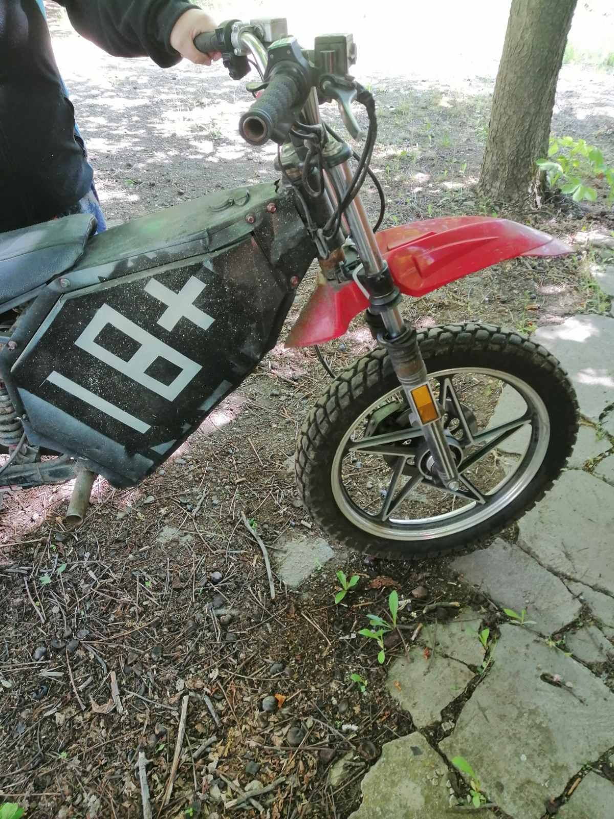 Продам самодельный ЭЛЕКТРО БАЙК !!!