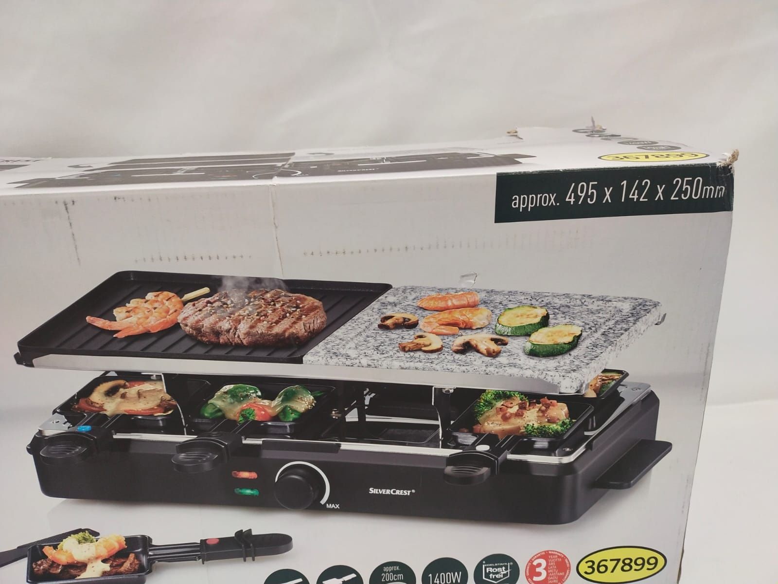 Grill elektryczny 1400 W SilverCrest