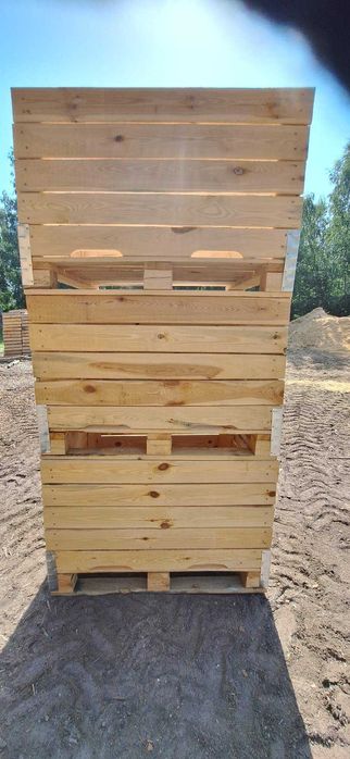 Skrzynio palety drewniane
