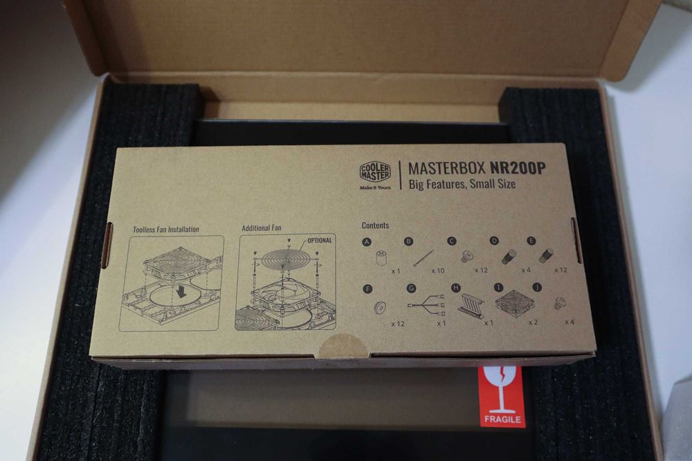 Caixa Computador Cooler Master Masterbox NR200P Mini-ITX