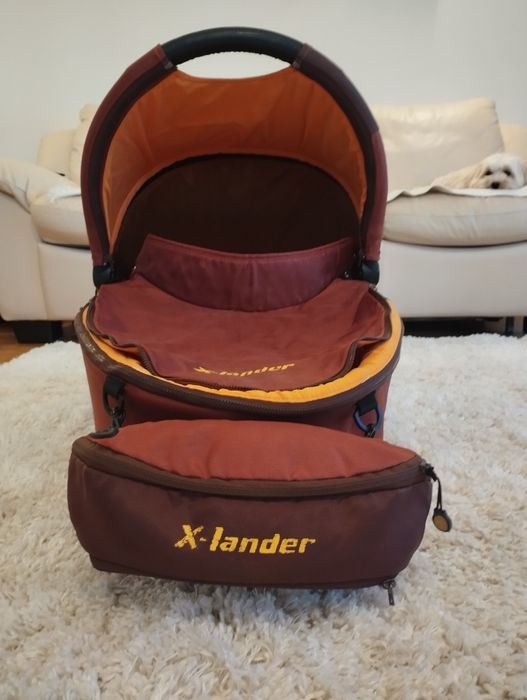 Gondola do X-lander czerwona/buraczkowa