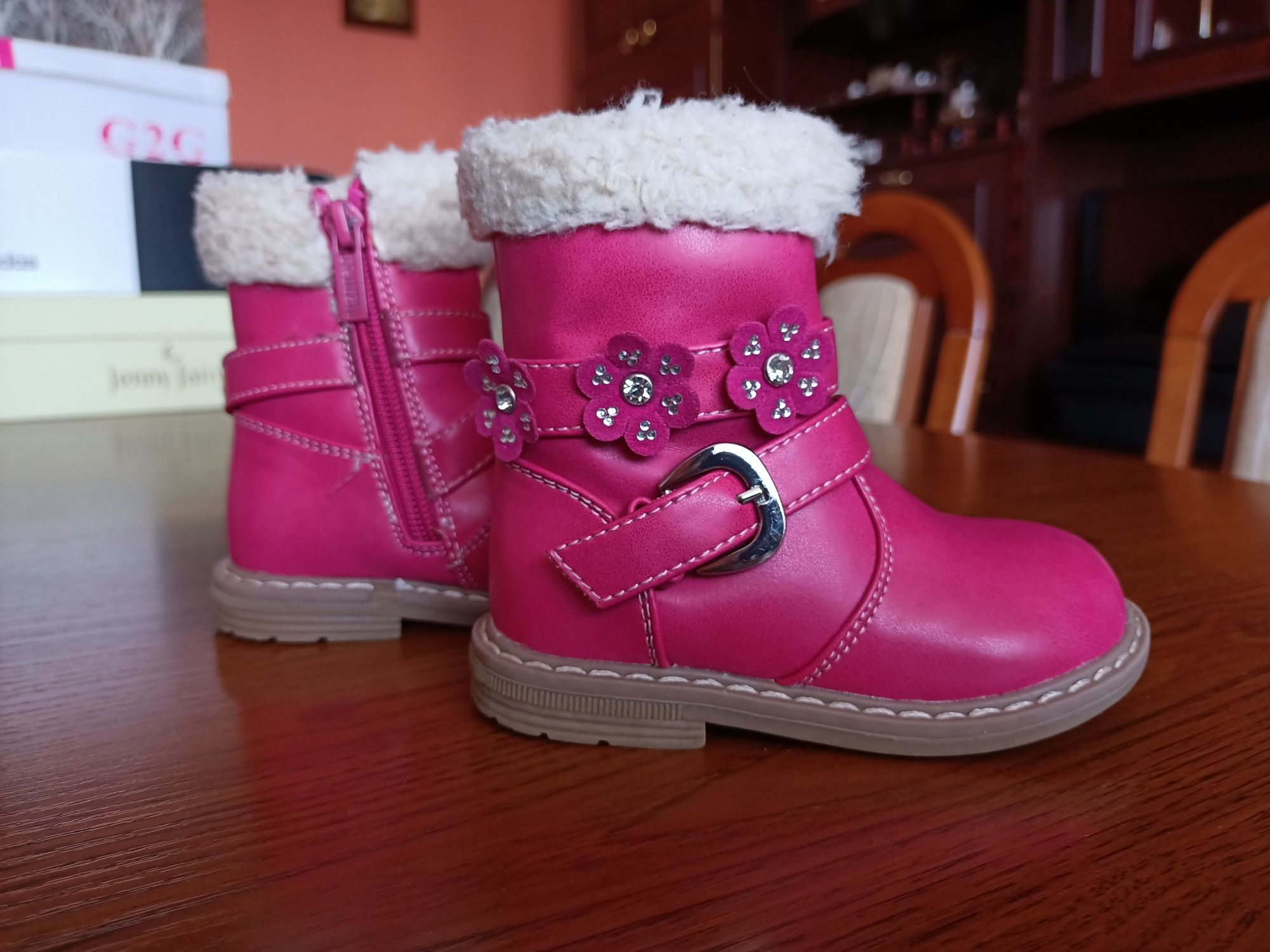 Buty zimowe dziewczynka