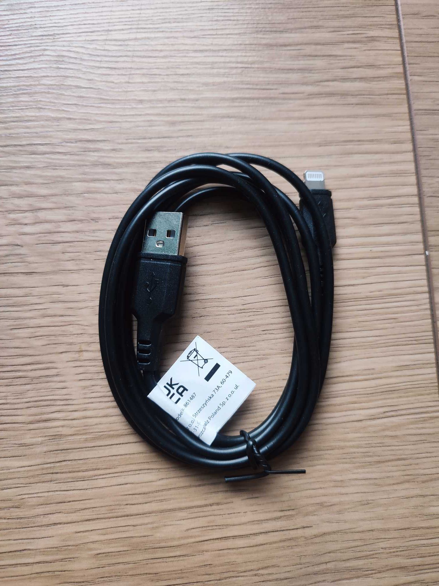 Nowy kabel do Iphone'a z transmisja danych 1.5m