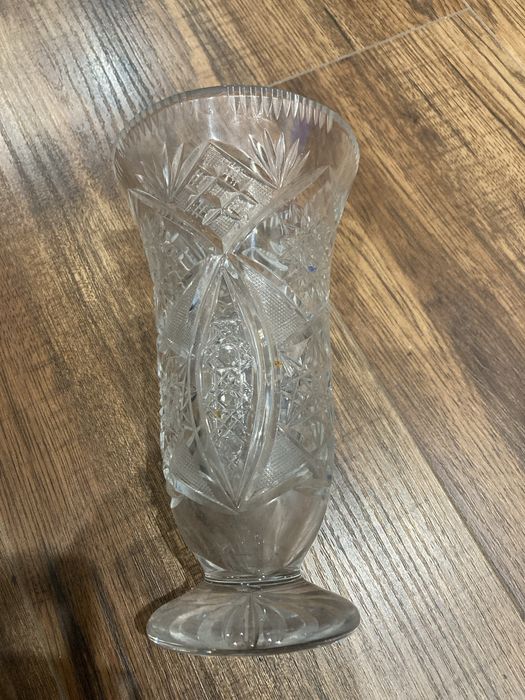 Wazon kryształ PRL