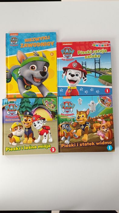 Książki psi patrol - seria