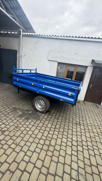 Прицеп до трактора. Прицеп до міні трактора. Причіп. Прицеп 1ПТС2