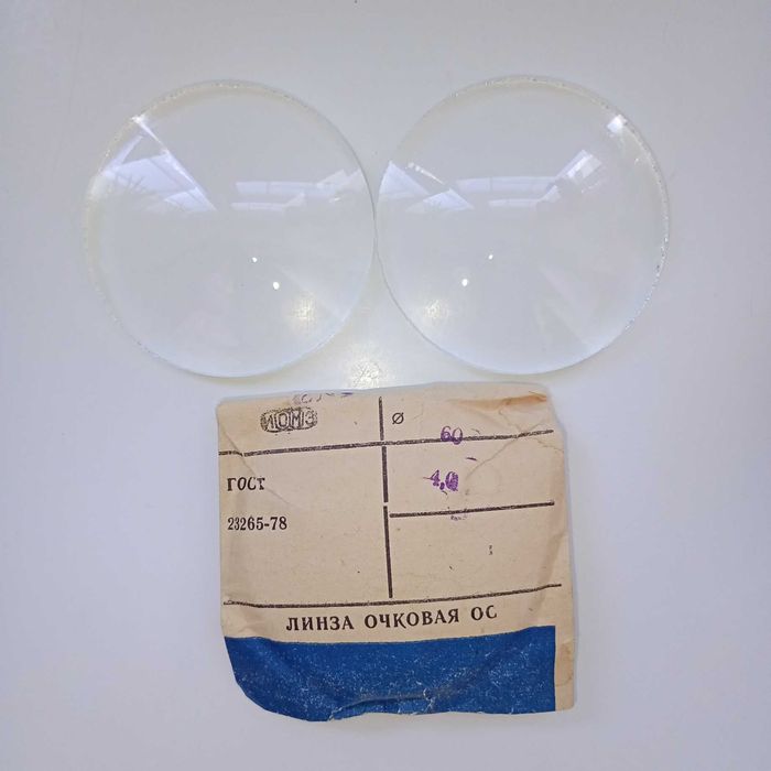 Линза очковая минус 4, линзы очковые стекло минус 4