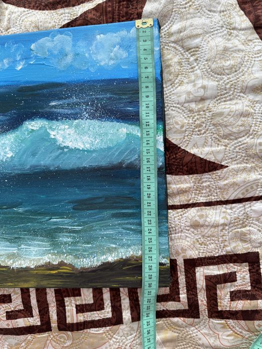 Картина акрилом Морські бризки