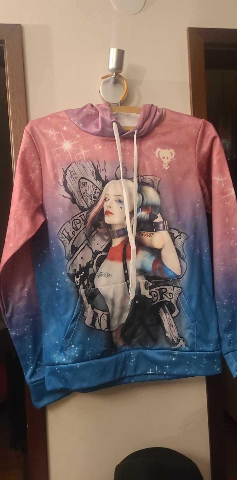Kolorowa Bluza Harley Quinn S/m